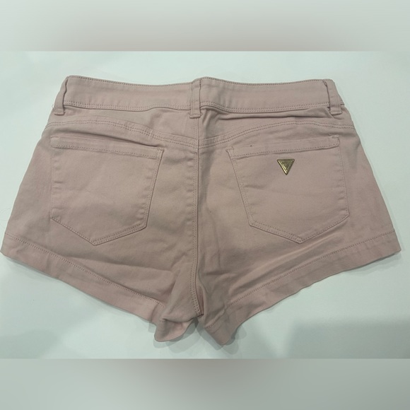 Guess pink stretchy shorts - Picture 3 of 6